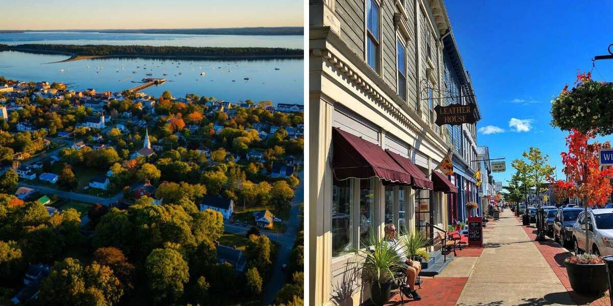 Canada has a mini New England with storybook streets and magical fall colours