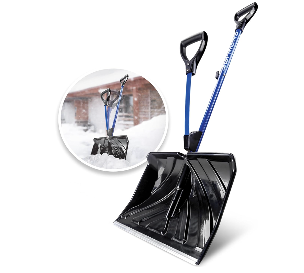 A snow shovel.