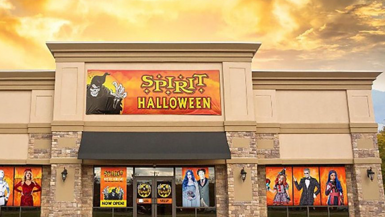 A Spirit Halloween store.