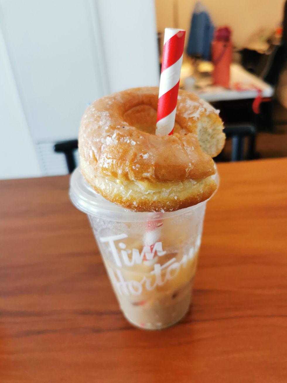 A Stanley Cup from Tim Hortons.