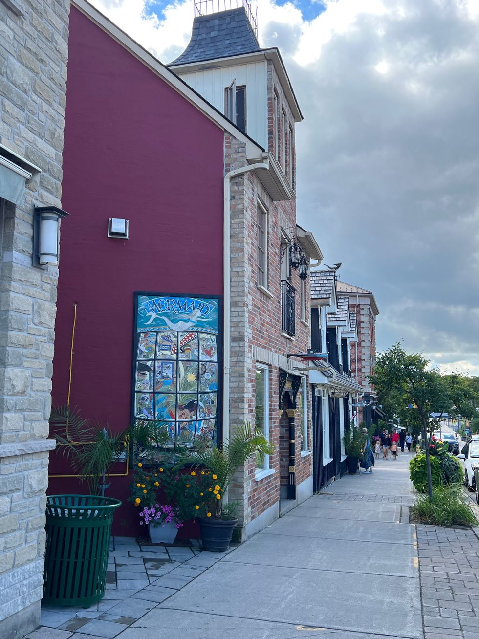 A street in Elora.