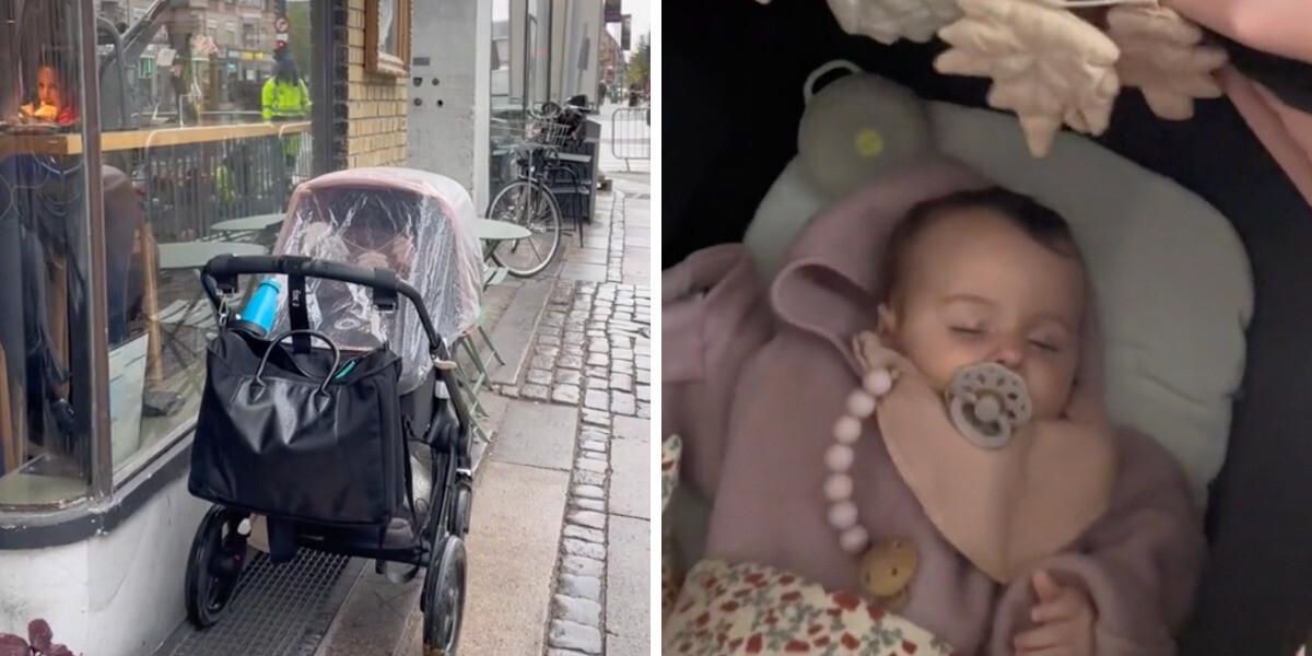 Napping Outside It's Normal To Let Your Baby Nap Outside In Denmark & TikTok Is Shook ...