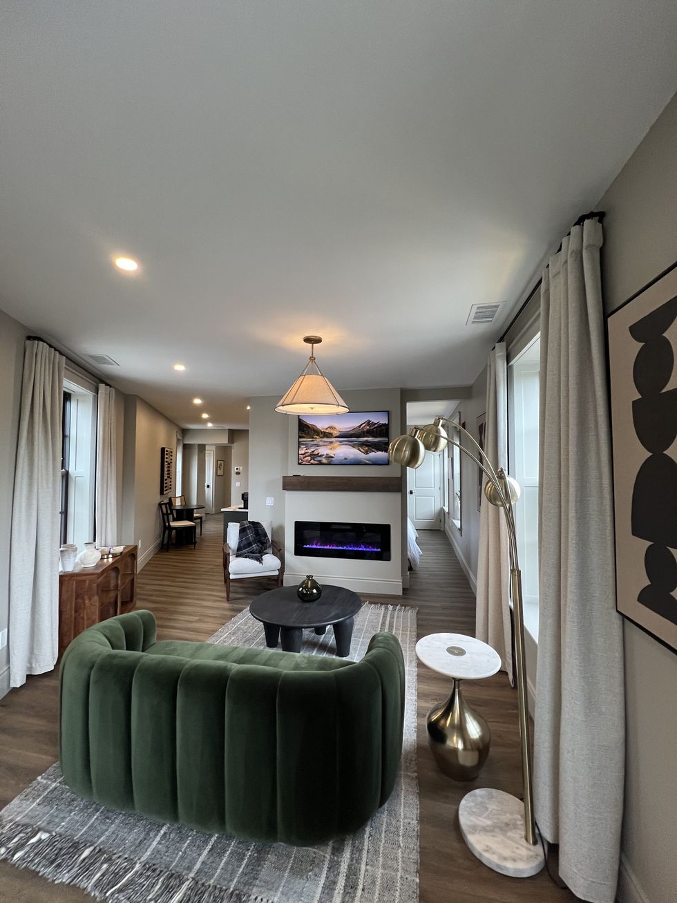 A suite in the Ayrshire Hotel.