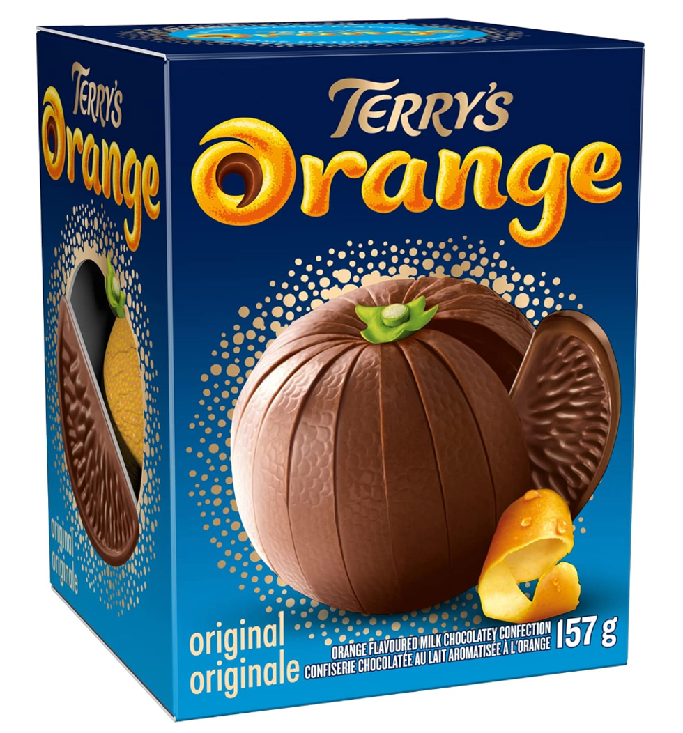 A Terry's chocolate orange.