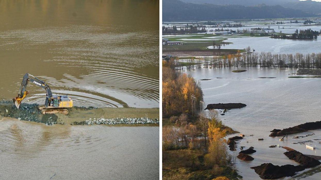 A Theme Park In BC Finds A Moment Of Laughter In The Floods With 'Underwater Mini Golf'