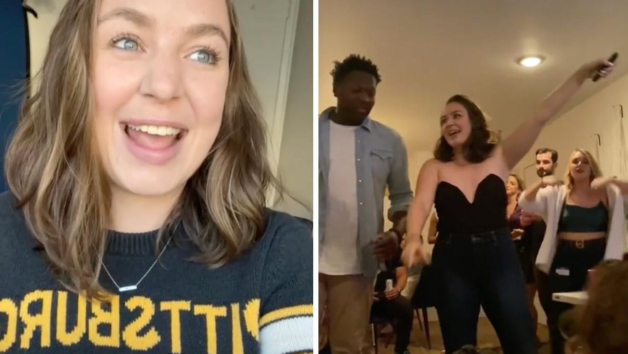 A TikTok User Hosted A 'Bring Your Tinder Date' Party & It Was Just Like A Reality TV Show