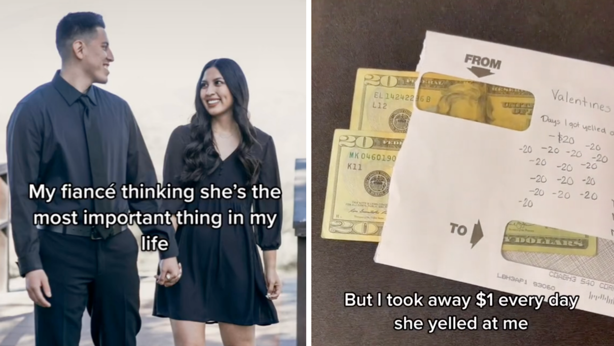 A TikTok User Tracked Every Time His Fiancée Yelled At Him & He's Getting So Many Red Flags