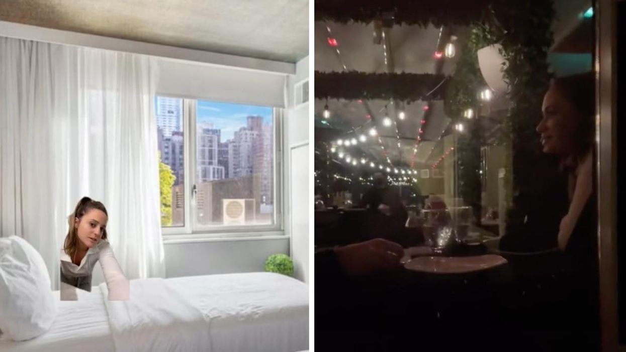 A TikToker Discovered That Her Airbnb Window Opened Into An Actual Restaurant & Literally WTF