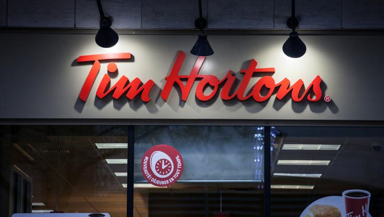 A Tim Hortons branch in Montreal.
