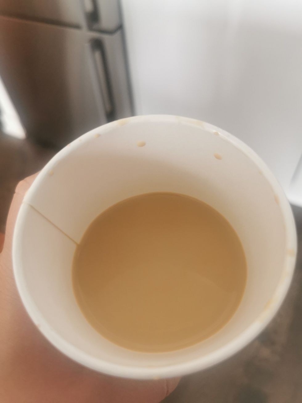 A Tim Hortons double-double.