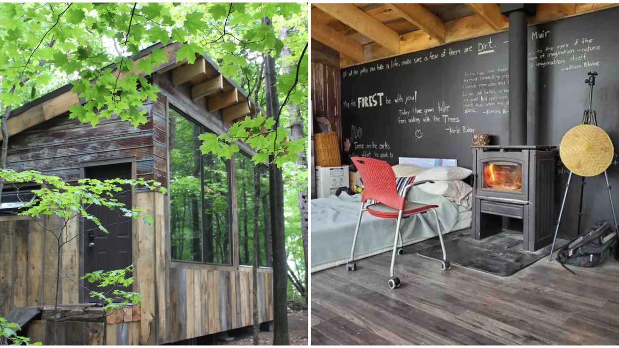 A Tiny Cabin Airbnb In Ontario Is A Cozy Hideaway With Shire-Like Views