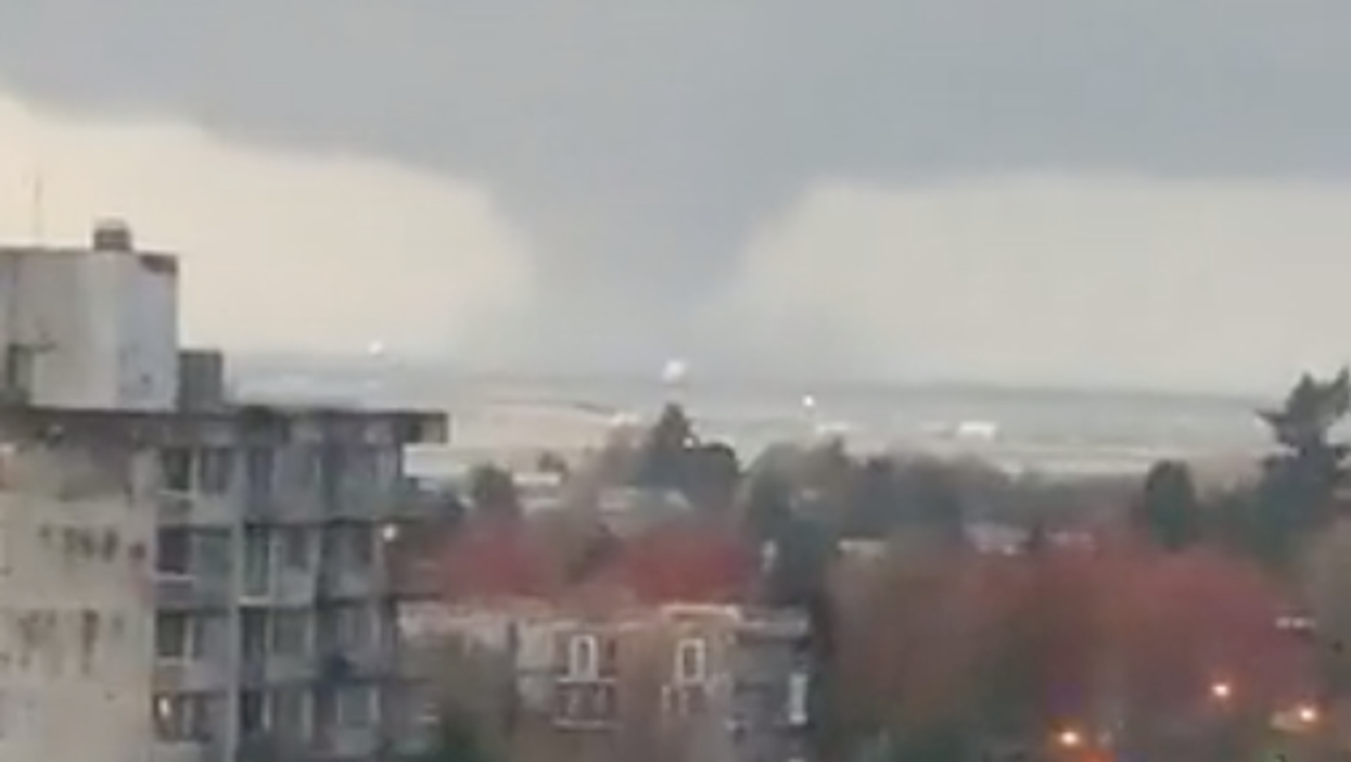 A Tornado Just Landed In Vancouver & People Were Told To 'Seek Shelter Immediately'
