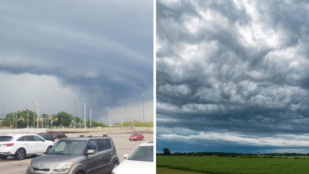 A Tornado Threat Is In Place For Southern Ontario Today With Large Hail & Heavy Rainfall
