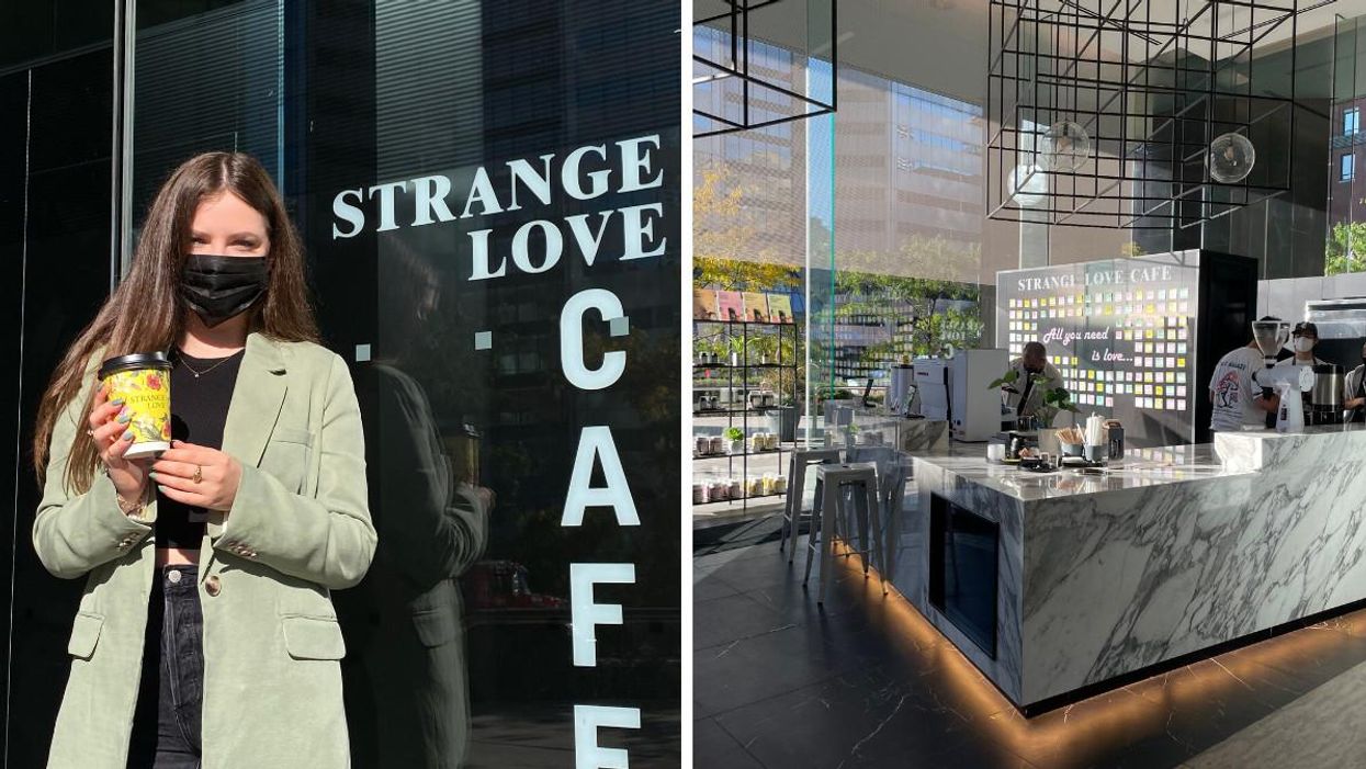 A Toronto Cafe Opened A New Spot With Mushroom-Infused Drinks & A Human Recharging Station