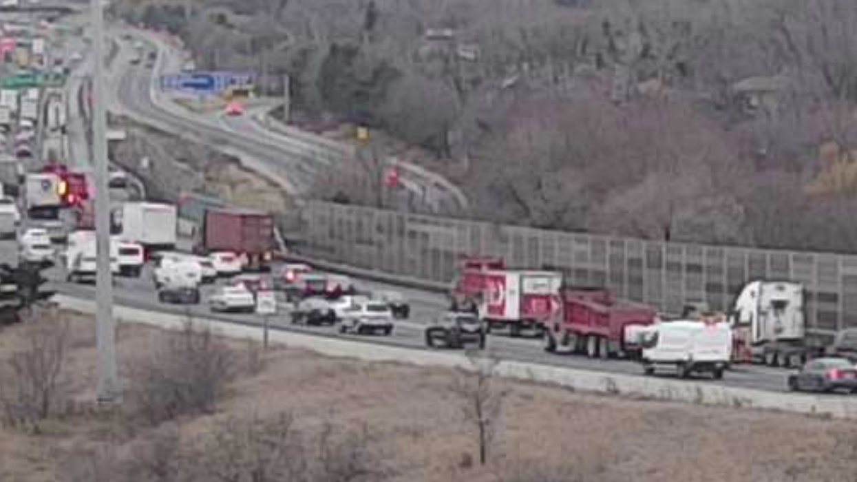 A Toronto Dump Truck Rally Is Causing Major Traffic Jams This Morning