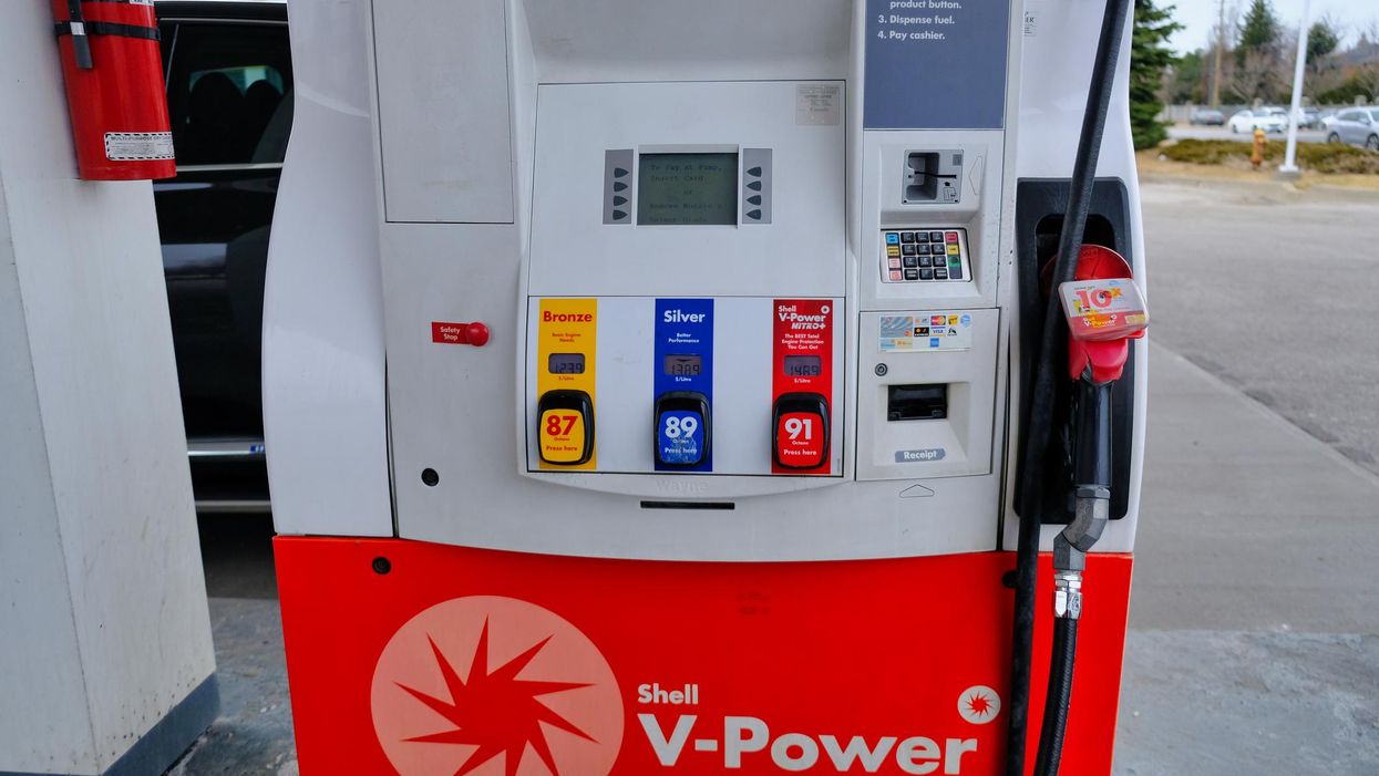 A Toronto gas station.