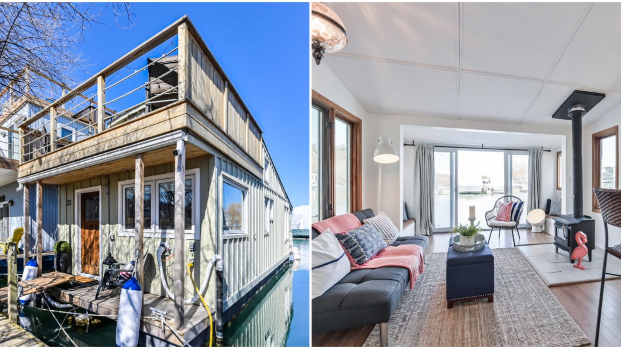 A Toronto Houseboat For Sale Will Really Float Your Boat And Only Costs $375,000