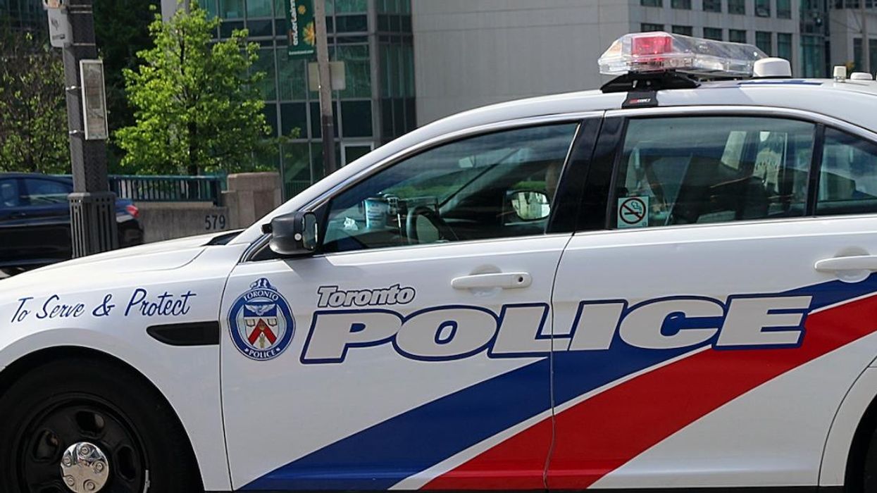 A Toronto Police car.