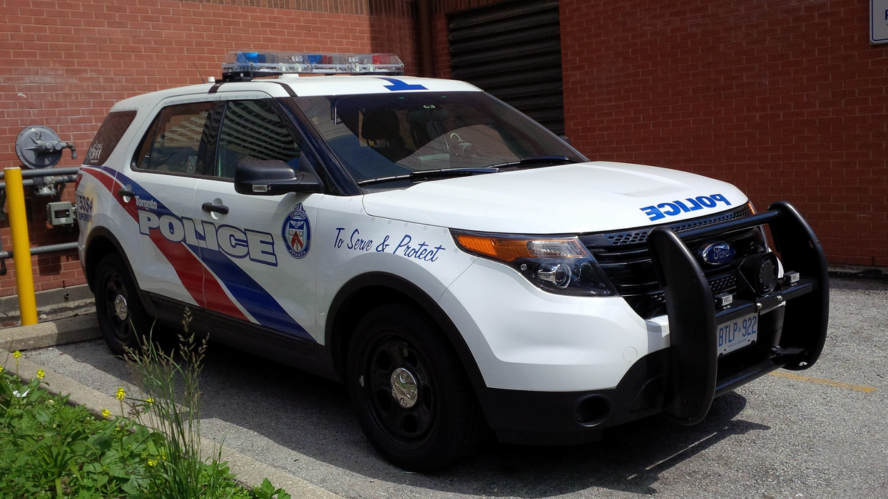 A Toronto police car.