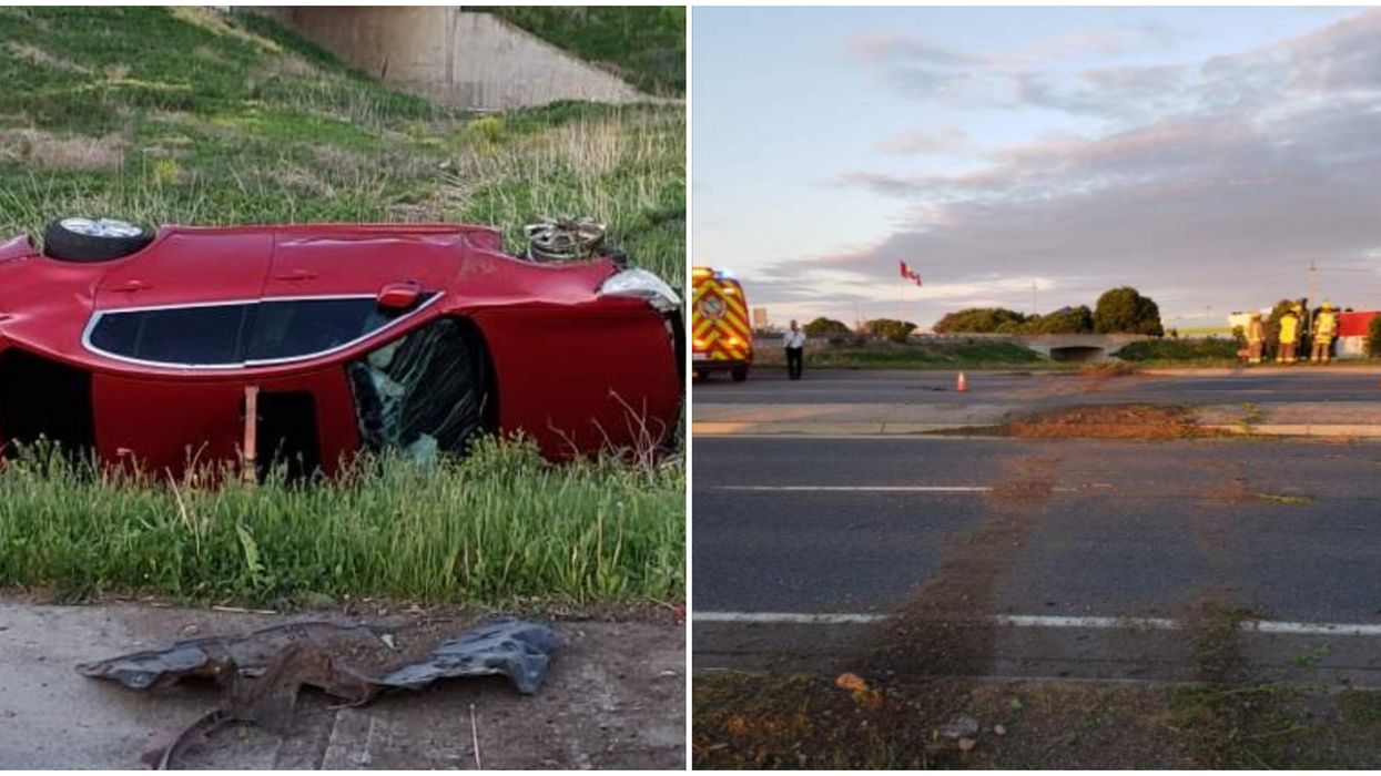 A Toronto Teen Crashed Their Car On Its Very First Day After Speed Racing