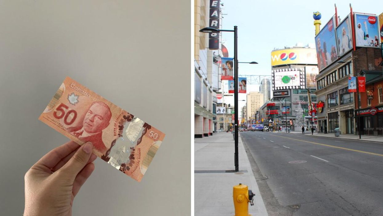 A Toronto TikToker Is Hiding $50 Bills Around The City