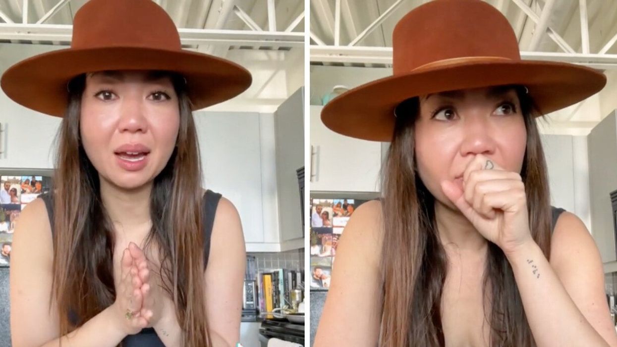 A Toronto TikToker talking about her experience being assaulted in downtown Toronto.