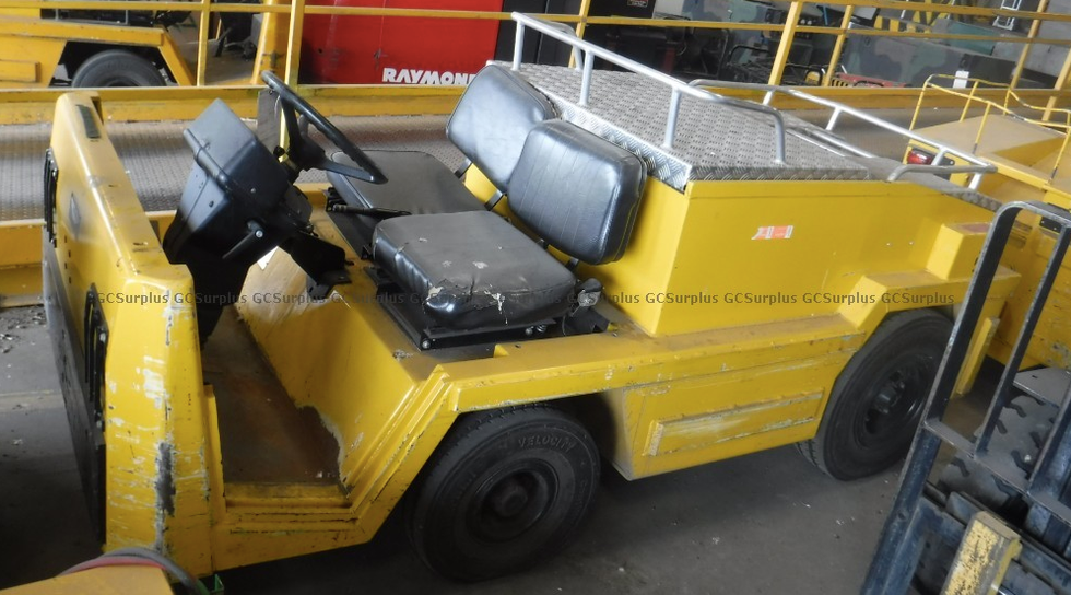 A tow tractor is up for auction in Alberta.