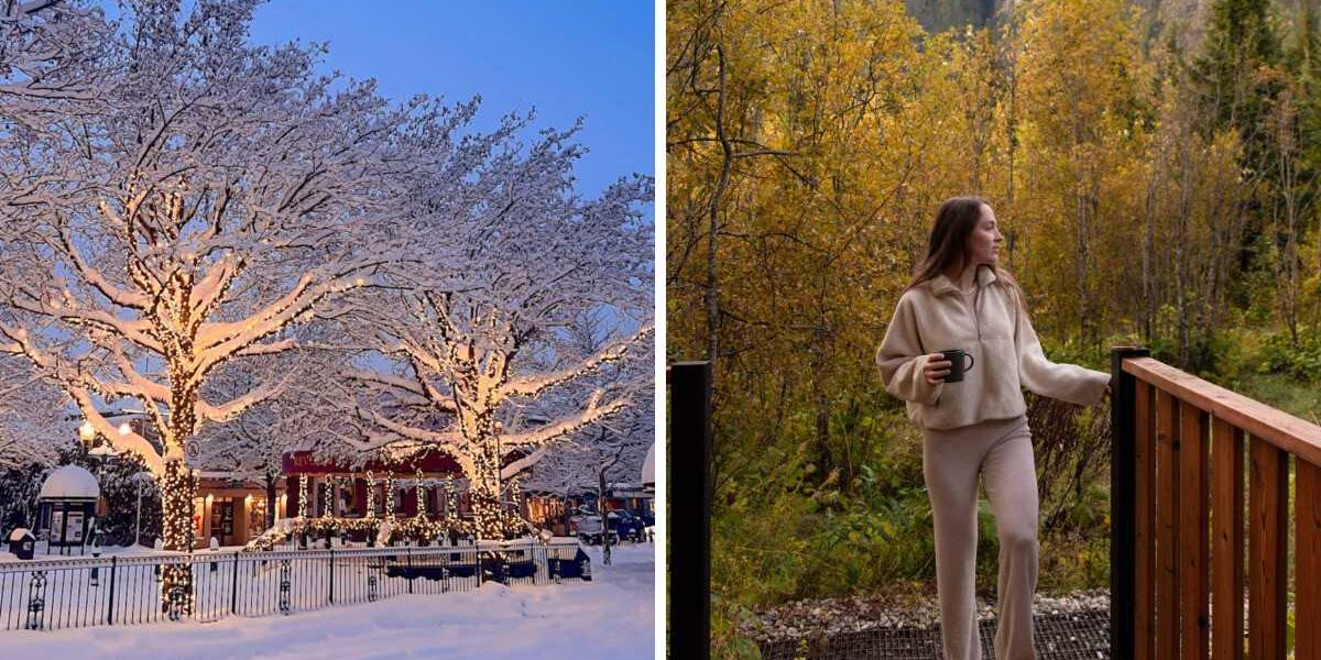 This BC small town feels like stepping into a twinkling winter snow globe - Narcity