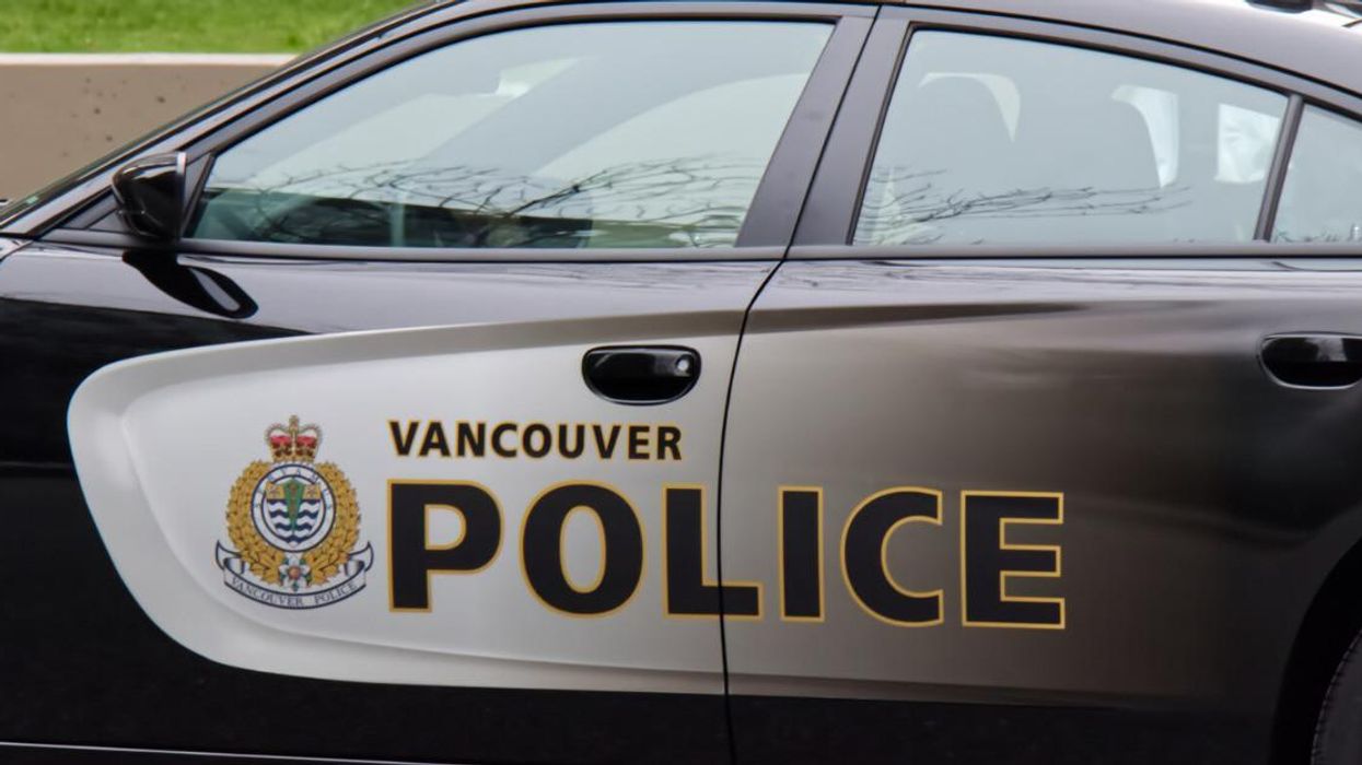 A Vancouver Police car.