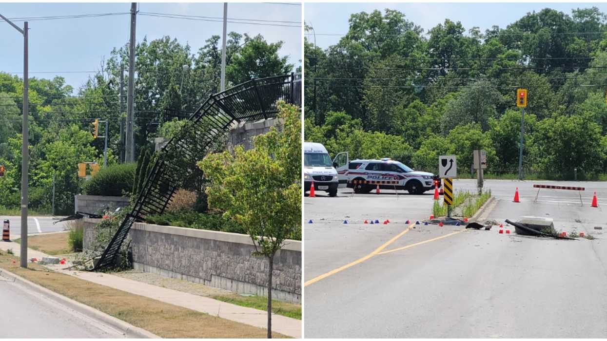 A Vaughan Parking Lot Crash Killed Two People And Left Chaos On The Road On Thursday