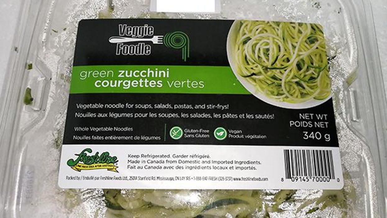 A Veggie Noodle Recall Has Been Issued Due To Listeria Concerns