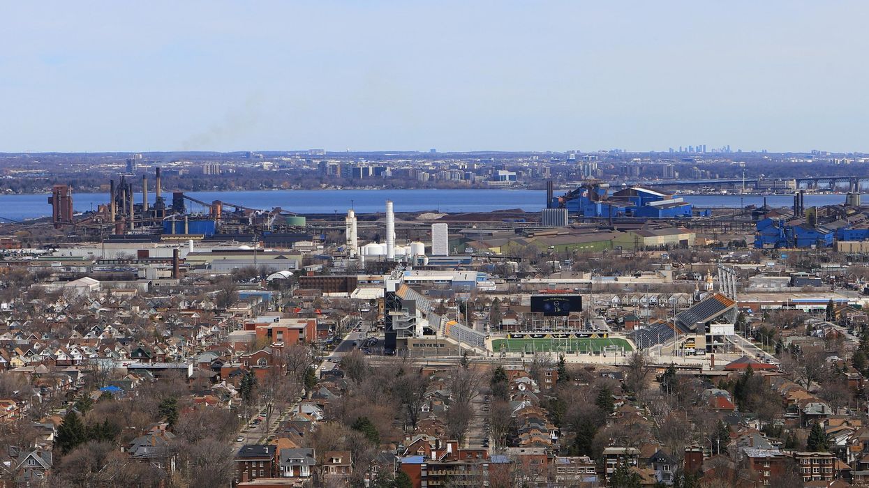 A view of the Hamilton harbour.