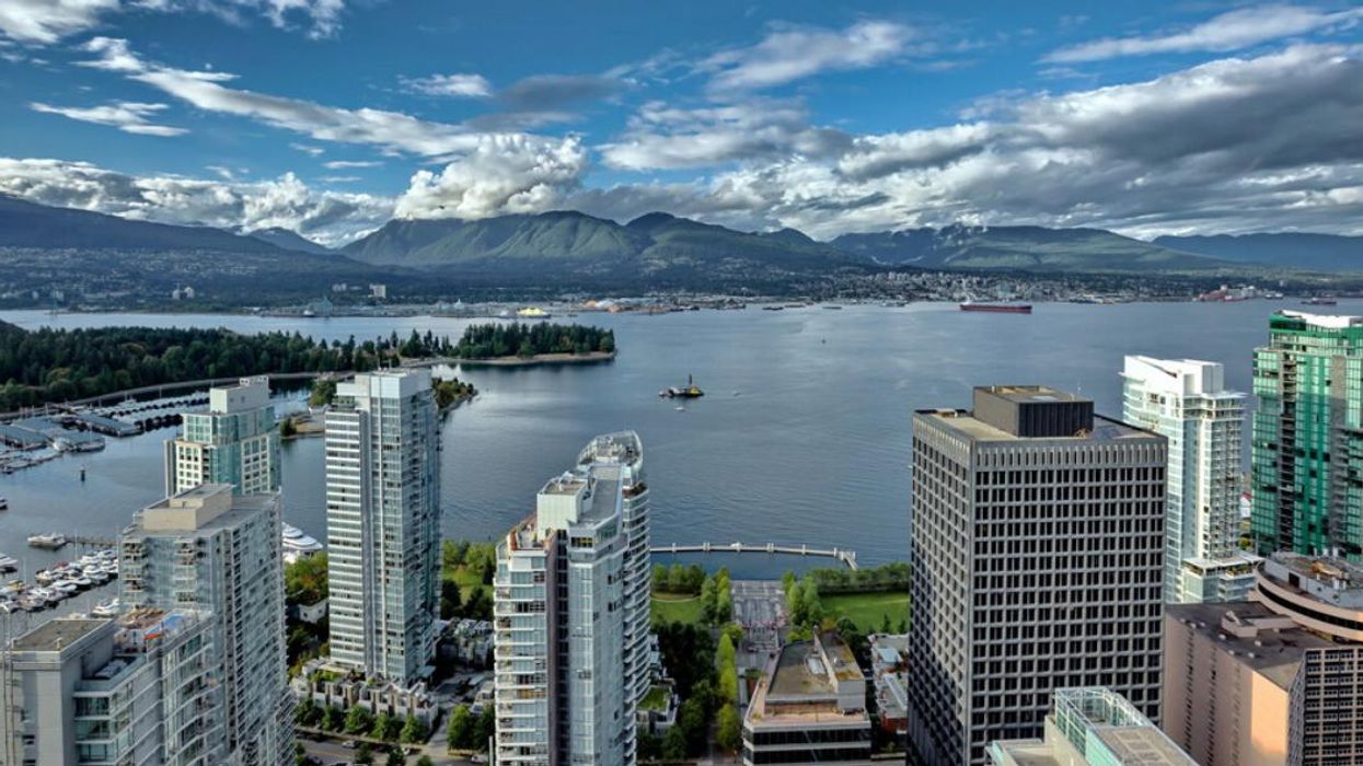 A view of Vancouver, B.C.