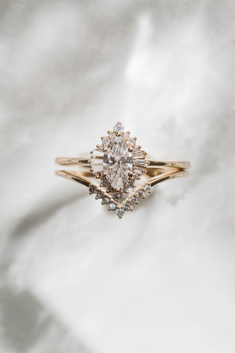 A vintage-inspired engagement ring.