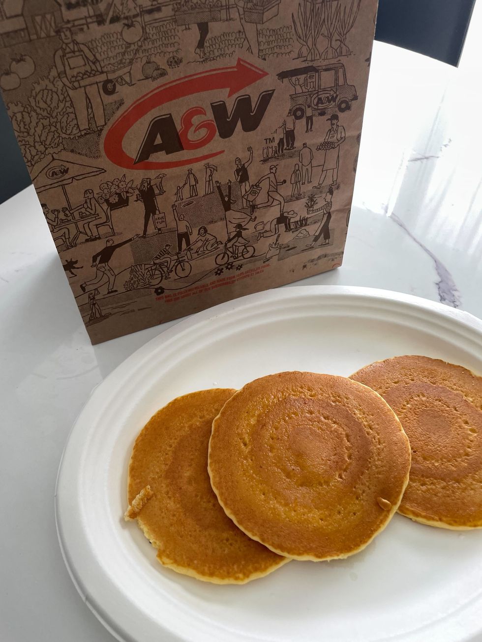 a&w pancakes