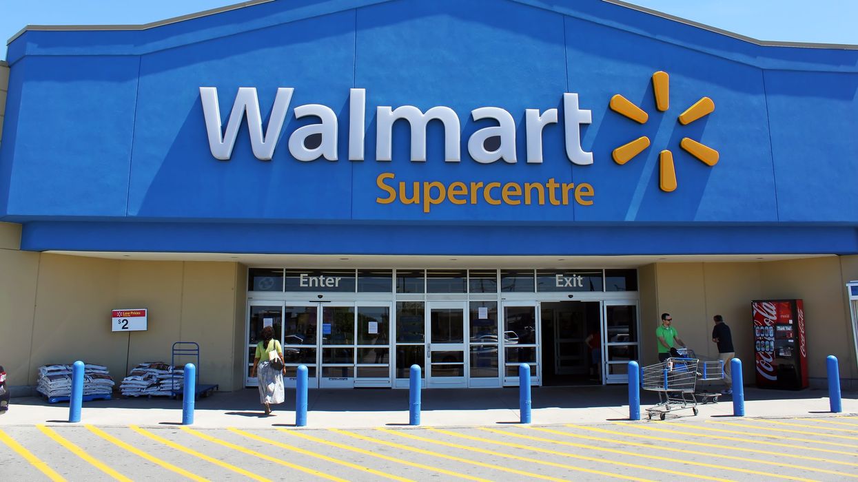 A Walmart store in Canada.