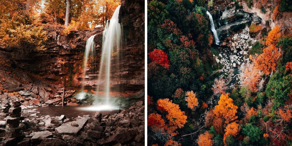 Waterfalls During Fall 6 breathtaking Ontario waterfalls that are even more beautiful during ...