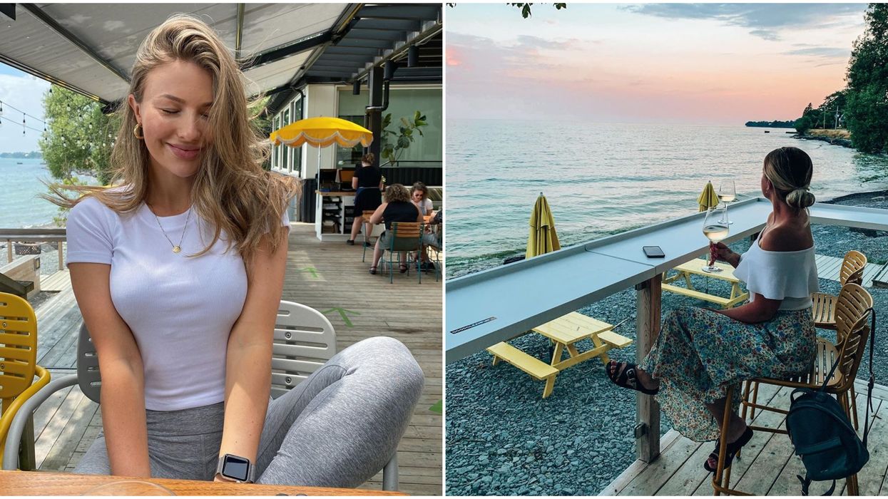 A Waterfront Patio In Ontario Will Transport You To The South Of France