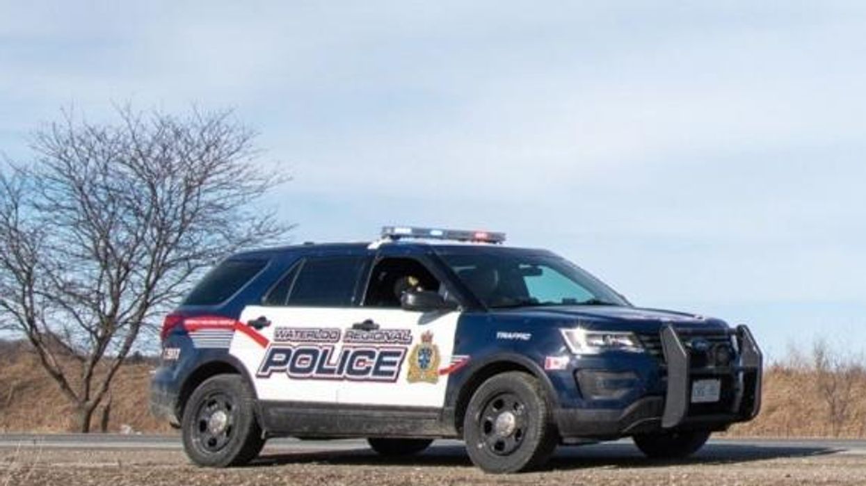 A Waterloo Regional Police vehicle.