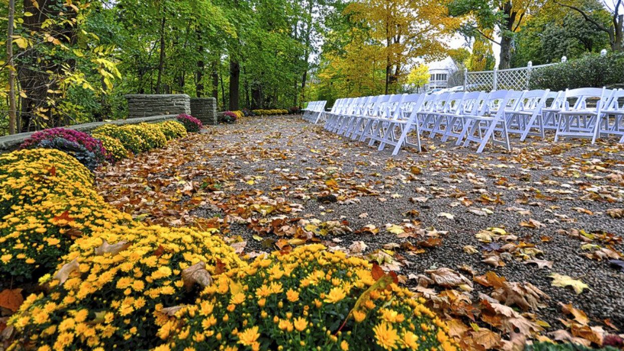 A wedding setup in Toronto.