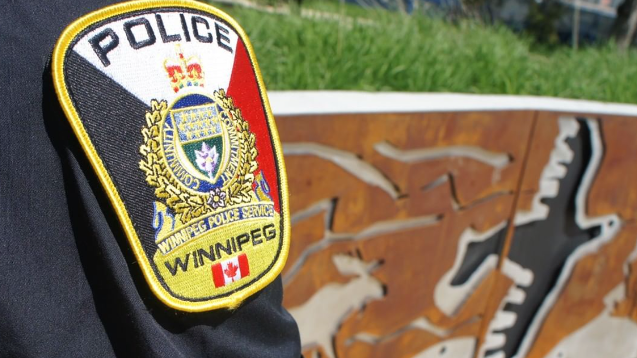 A Winnipeg Police officer.