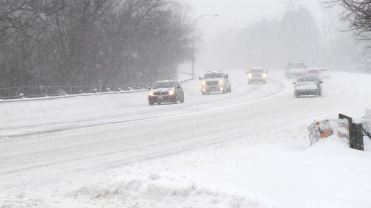A winter storm.