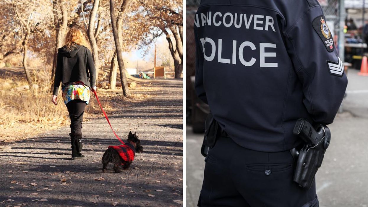 A Woman & Her Dog Were Both Stabbed With A Knife While Out On A Walk In Vancouver