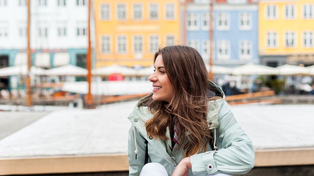 A woman in Denmark.