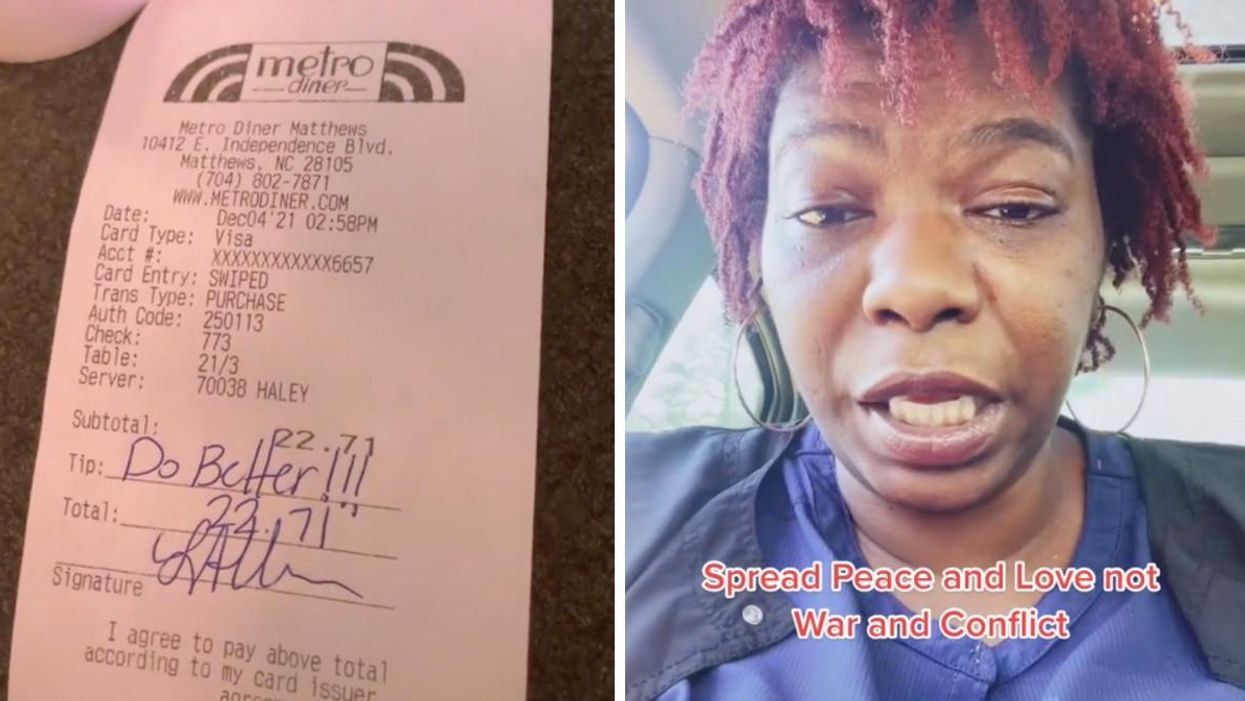 A Woman Refused To Tip A Waitress For 'Rude' Service & People On TikTok Were Not Impressed