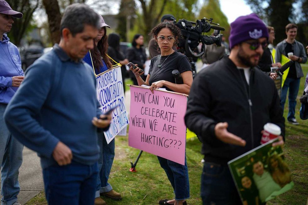 A year after attack, grief, anger and hope entwine