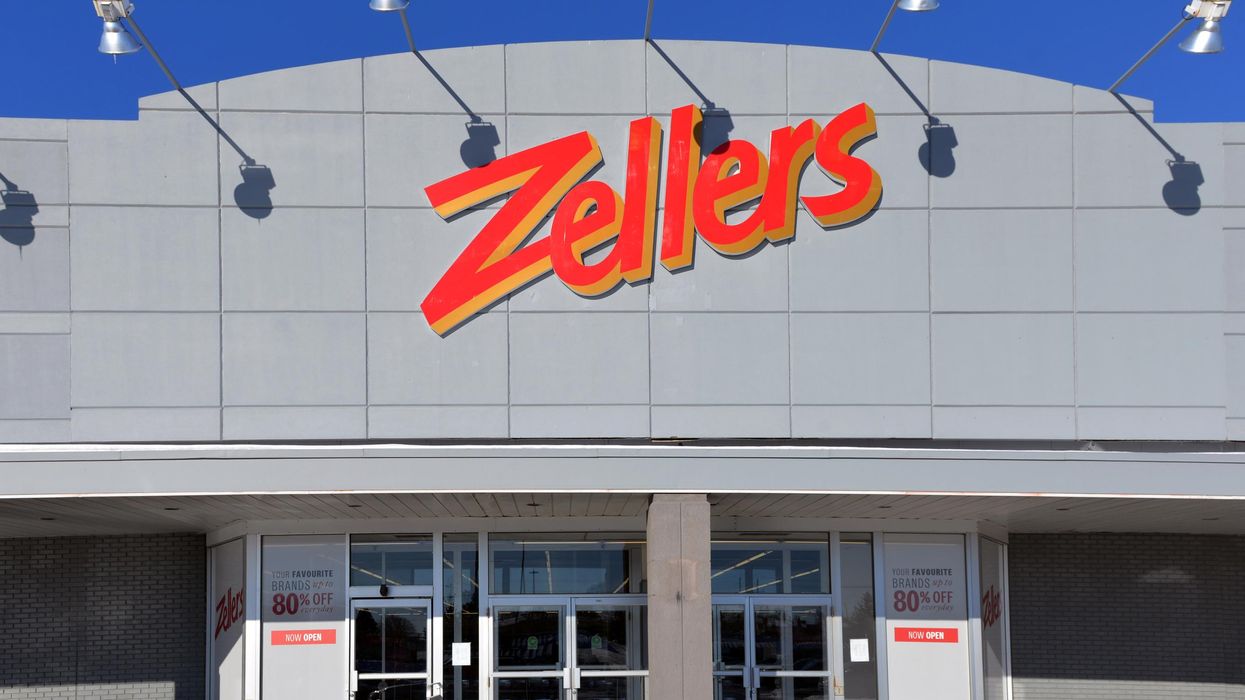 A Zellers store.