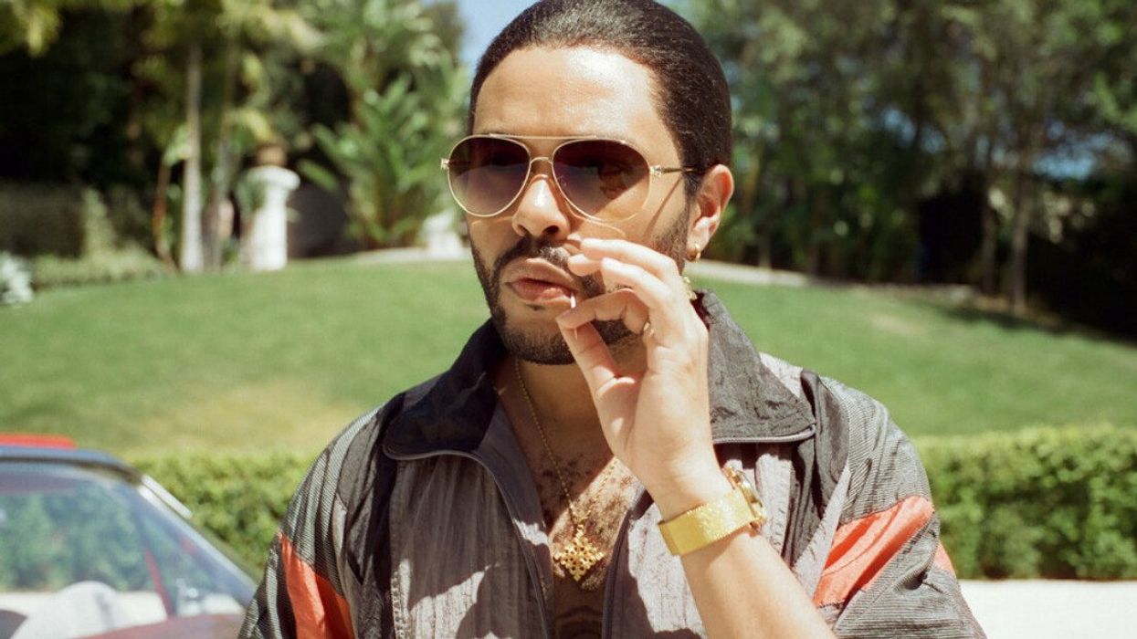 Abel "The Weeknd" Tesfaye as Tedros in "The Idol" on Max.