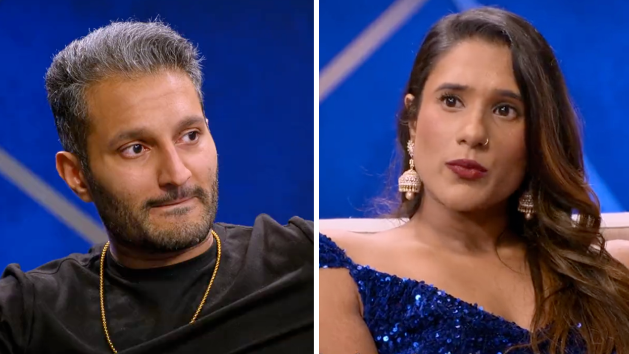 Abishek "Shake" Chatterjee. Right: Deepti Vempati.