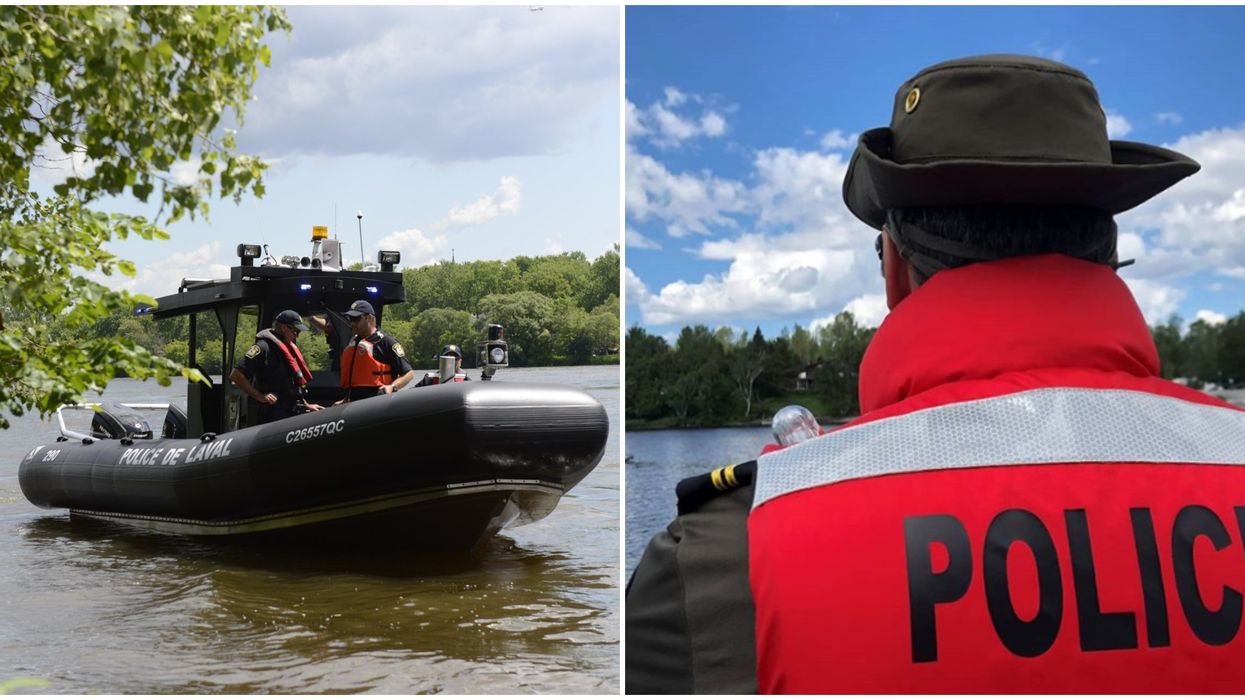 Accident de motomarine à Laval : Un homme dans la vingtaine disparaît